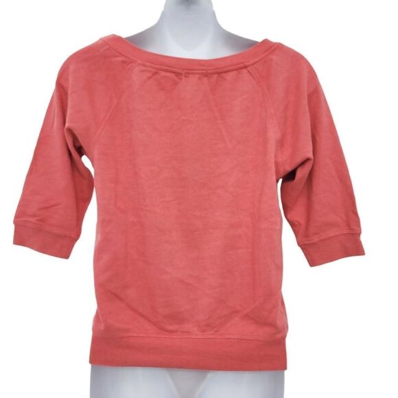 2/$20 Y2K Pink With Funny Graphic Top Sweatshirt Blouse Size: Small - Picture 4 of 5